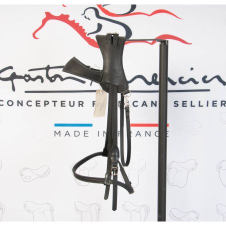 Bridon Simple Noir et Rouge XL