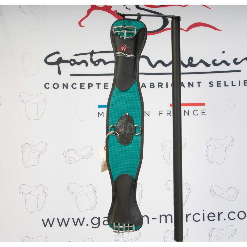 65cm Black and Emerauld Girth