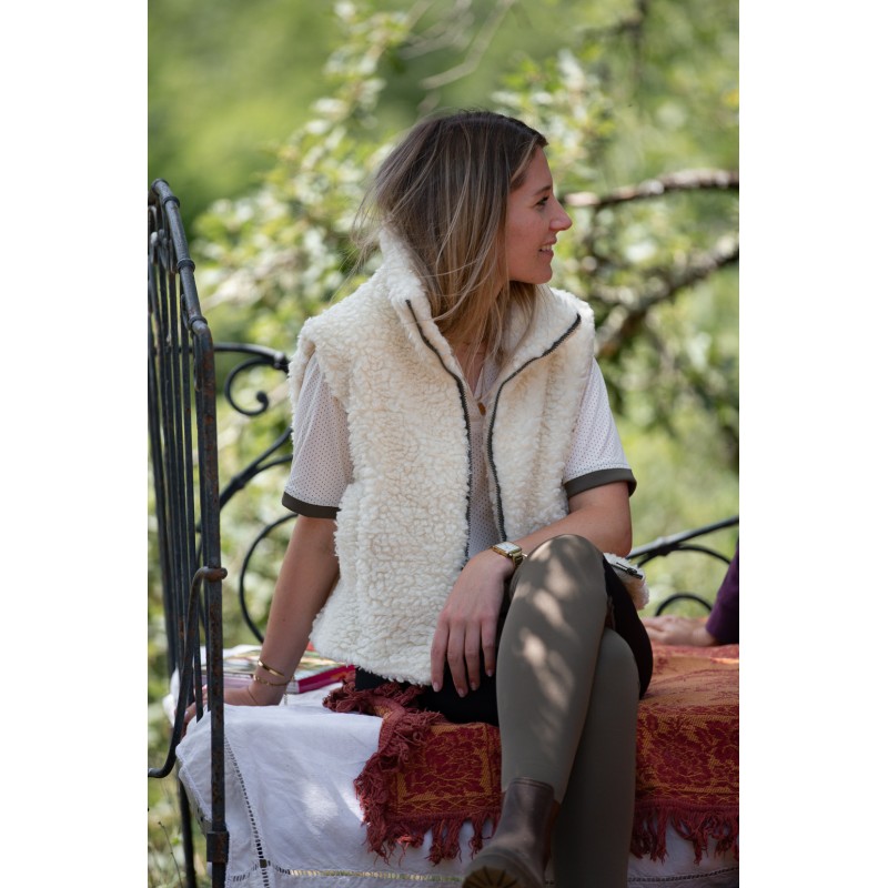 Women's ZAIN Sheepskin Vest