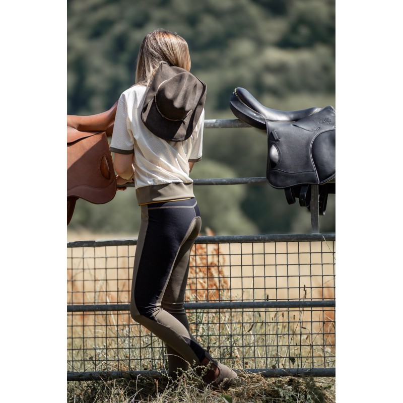 Women's LADRE Leggings – Khaki/Black