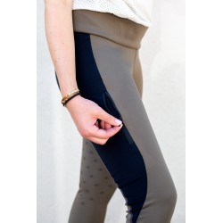 Women's LADRE Leggings – Khaki/Black