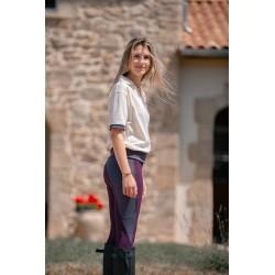 Women's LADRE Leggings – Plum/Grey