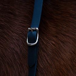 Reins perforated leather lined with biothane