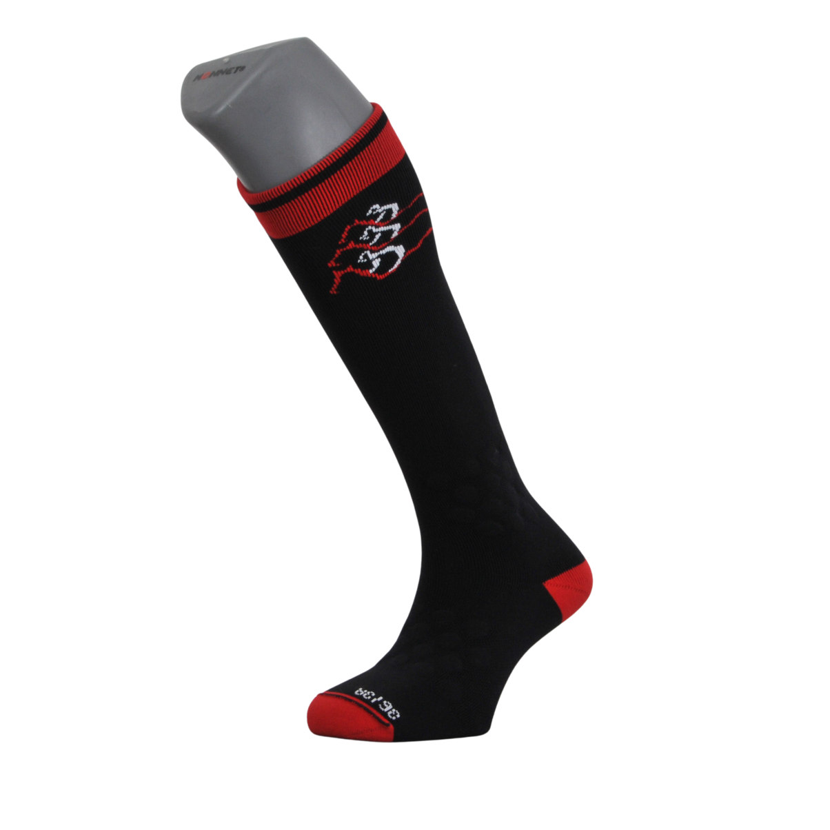 Tonic'Socks 2.0 Noir/Rouge