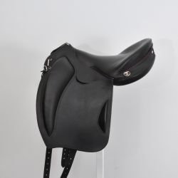 Black and purpple Compiègne saddle