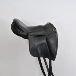 Selle Florac à quartiers d'occasion Noir/Rouge