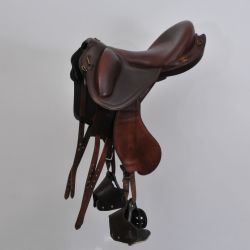 Selle Margeride d'occasion Café/Claret
