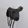 Second hand black and withe Séverac saddle