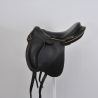 Second hand black and withe Séverac saddle