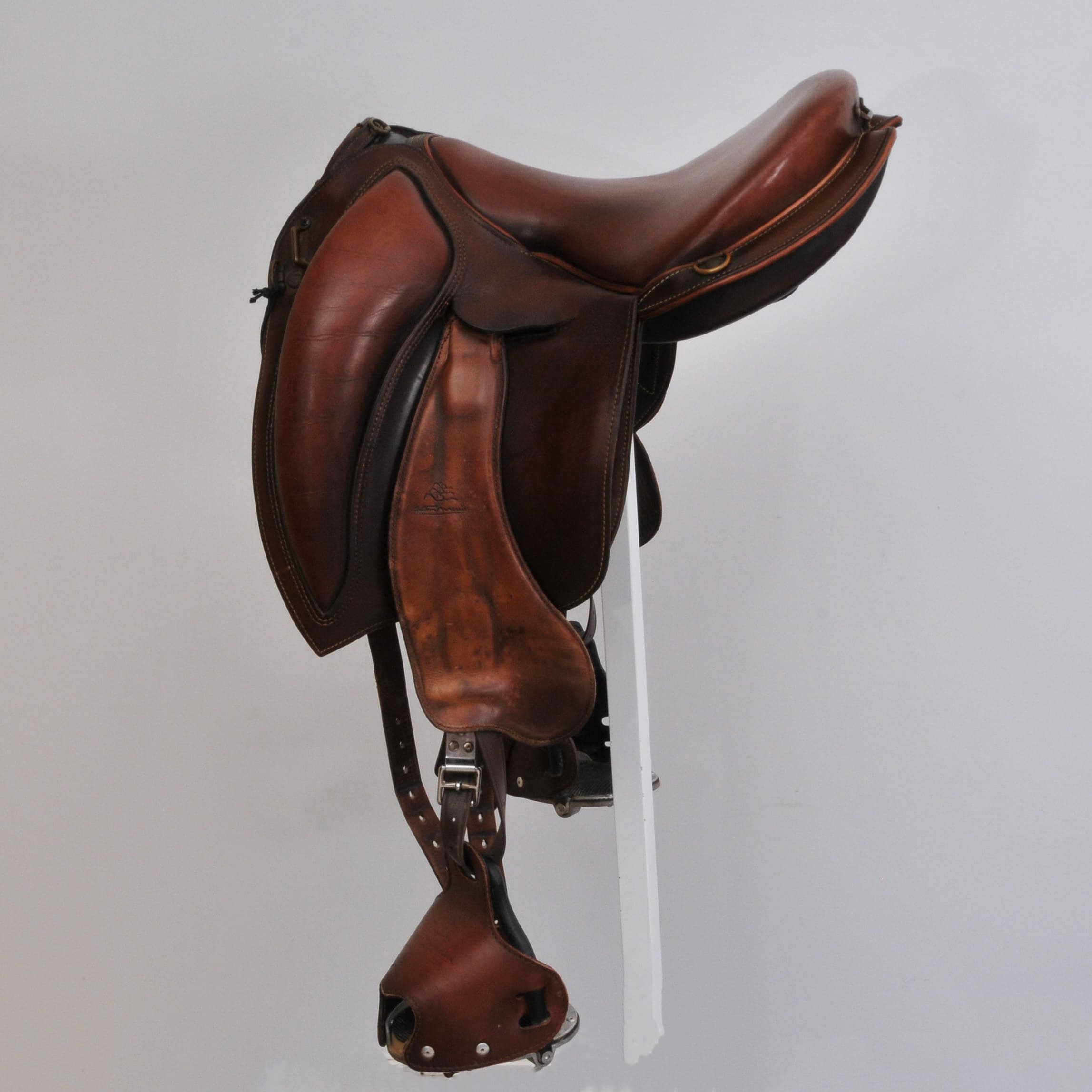 Second hand Compiègne saddle Brown/Ibérico/Havana