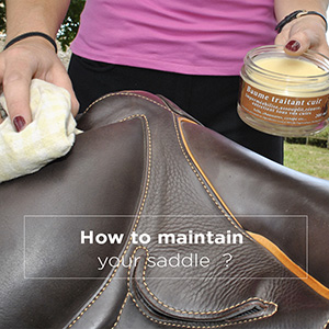 How to maintain your saddle