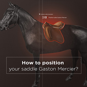 Some advice on how to position your Gaston Mercier saddle