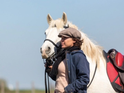 “1000 km on horseback” on a saddle Gaston Mercier with Julie Raynaud and Equidia